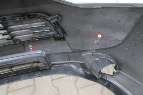 Zderzak przód przedni Mitsubishi Outlander 3 III 12-15