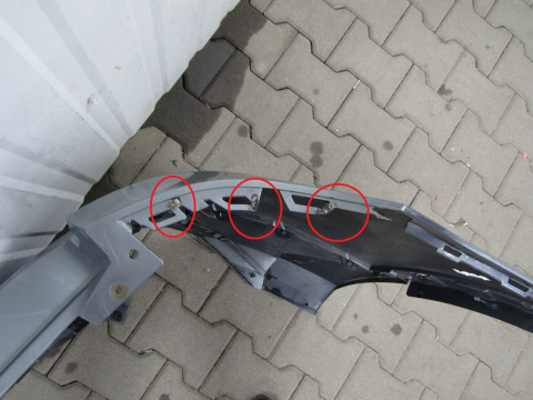 Zderzak tył tylny BMW X3 F25 X-Line Lift LCI 14-17