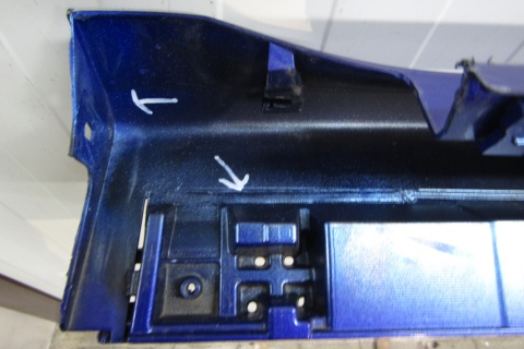 Listwa progowa prawa Toyota Yaris 4 IV 20- Mazda 2 22- Hybrid