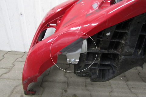 Zderzak przód przedni Lexus CT 200H lift 14-17 (PODŁOGA)