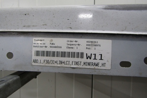 Listwa progowa lewa BMW 3 F30 F31 11-18 sedan kombi