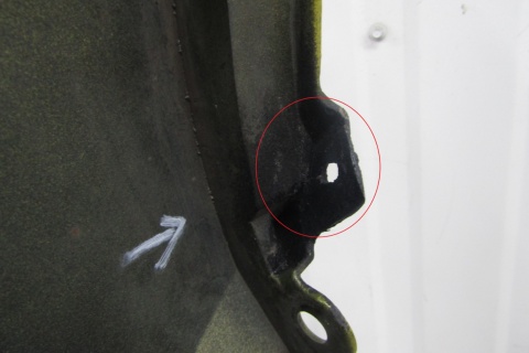 Błotnik lewy przód Smart 453 W453 ForTwo 3 III 14-17