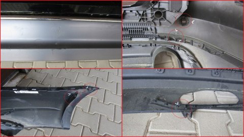 Zderzak tył tylny Audi A4 B9 8W9 Kombi 15-