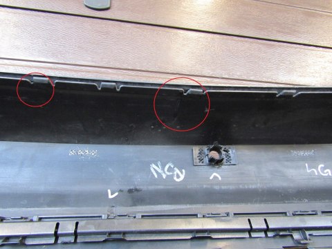 Zderzak tylny Audi A6 C7 4G9 S-Line Kombi Lift 15-