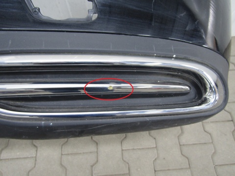 Zderzak tył tylny Mercedes E klasa 214 Sedan 23-