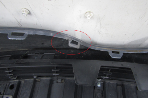 Zderzak przód przedni Renault Clio 4 IV Lift 16- (PODŁOGA)