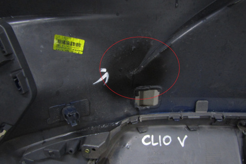 Zderzak tył tylny RENAULT CLIO V 5 LIFT 23-