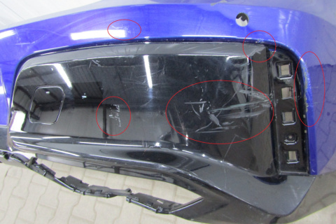 Zderzak tył tylny BMW G70 M pakiet USA PDC 22-