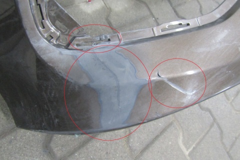 Zderzak przód przedni Mercedes GLE W166 166 15-18
