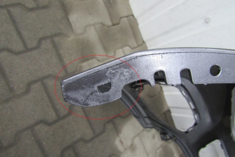 Zderzak przód przedni Mercedes GLE W166 166 15-18