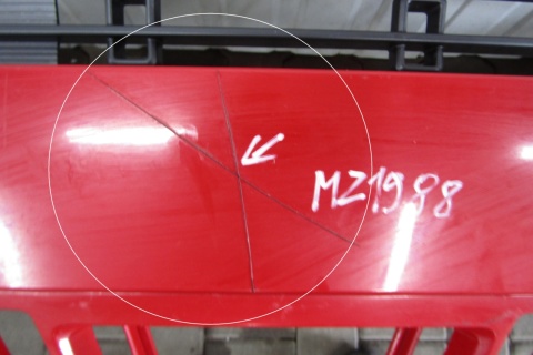 Zderzak przód przedni Fiat 600 23-