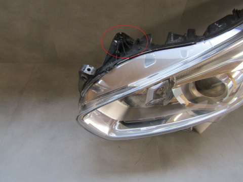 LAMPA PRZÓD FORD S-MAX II 2 GALAXY MK3 ZWYKŁA SOCZEWKA 14-19 LH EM2B-13W030