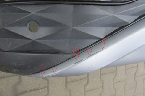 Zderzak tył tylny Hyundai Tucson 4 IV 20-