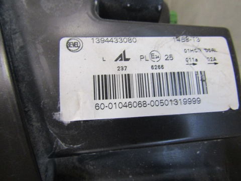 LAMPA PRZÓD FIAT DUCATO BOXER JUMPER LIFT ZWYKŁA + LED 14- LH 1394433080