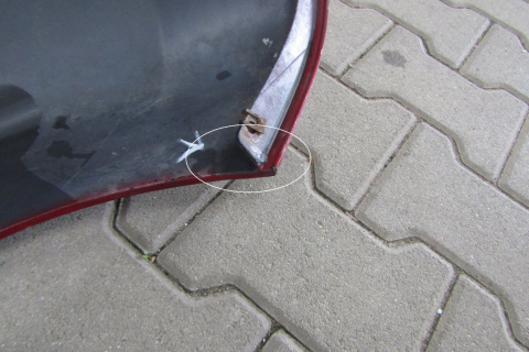 Zderzak tył tylny Audi TT 8N0 99-06