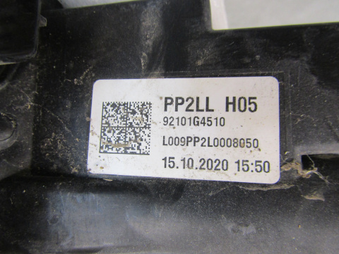 LAMPA PRZÓD HYUNDAI I30 III LIFT ZWYKŁA SOCZEWKA 20- LH 92101G4510
