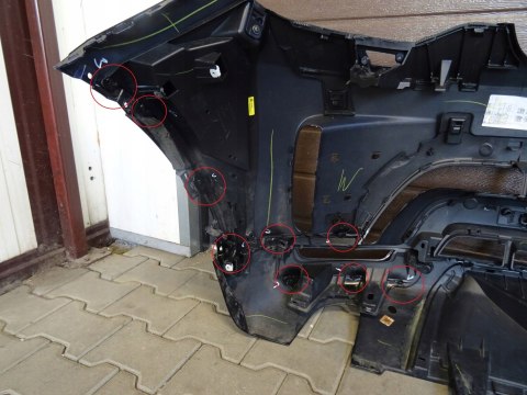 Zderzak przód Land Rover Discovery 5 Dynamic 17-