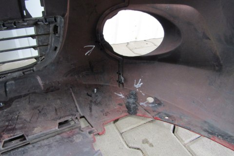 Zderzak przód Peugeot Partner Teepe II lift 12-15