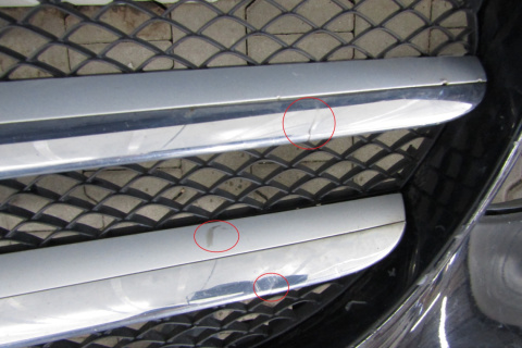 Zderzak przód przedni Mercedes C-klasa W205 205 14-18 / Ślizgi