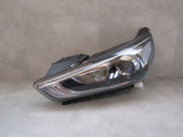 LAMPA PRZÓD HYUNDAI IONIQ ZWYKŁA SOCZEWKA BRĄZOWA RAMKA LH 16-19