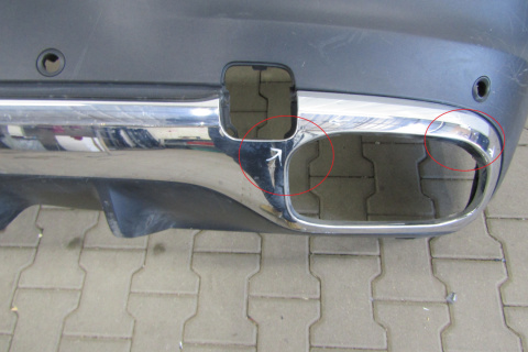 Zderzak tył tylny MERCEDES GLE 167 COUPE AMG 18-25