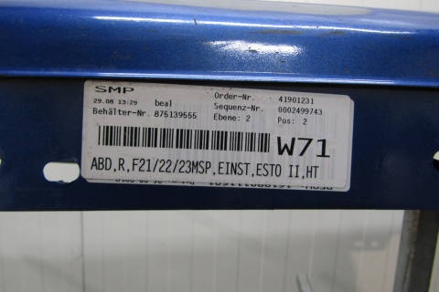 Listwa progowa prawa BMW F21 F22 F23 M-Pakiet -21