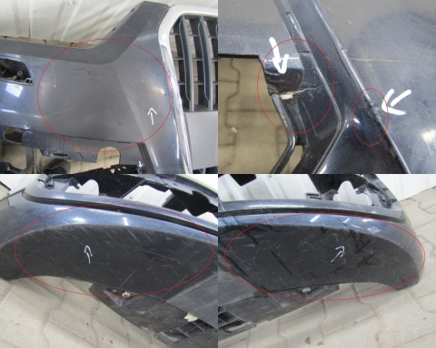 Zderzak przód przedni Audi Q3 8U0 11-14