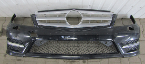 Zderzak przód przedni Mercedes C klasa 204 AMG lift 11- (LEDY)