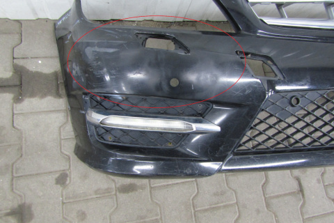 Zderzak przód przedni Mercedes C klasa 204 AMG lift 11- (LEDY)