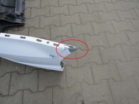 Zderzak tył tylny Audi A3 S3 8V5 SEDAN LIFT 16-