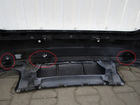 Zderzak tył tylny Audi A3 S3 8V5 SEDAN LIFT 16-