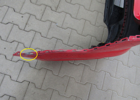 Zderzak tył tylny VW Golf 7 VII 5G9 Kombi R-Line Lift 17-
