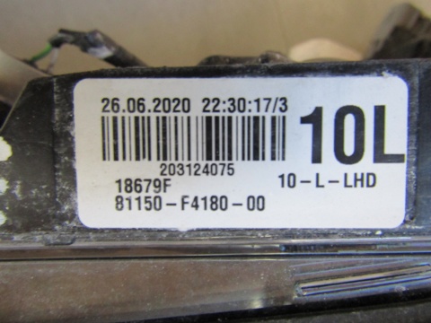 LAMPA PRZÓD TOYOTA CHR C-HR I LIFT LED 19-23 LH 81150-F4180