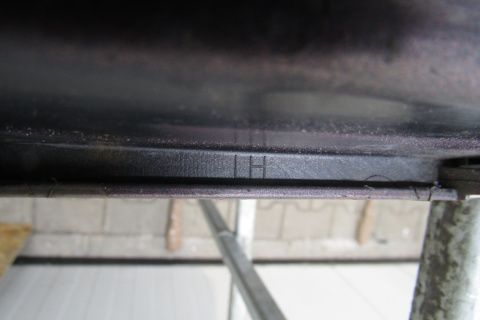 Listwa progowa lewa Tesla S Lift 16- 1012215-00