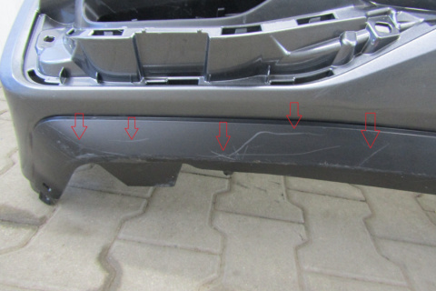 Zderzak TYŁ Nissan Qashqai II N TEC lift 20-21