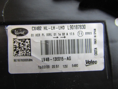 Lampa przód Ford Kuga MK3 LED LH 19-24 LV4B-13E015-AG
