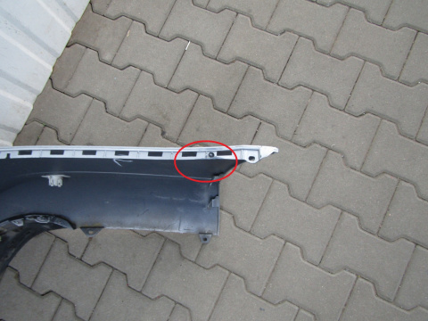 Zderzak tył tylny MERCEDES C KLASA W205 SEDAN 14-18
