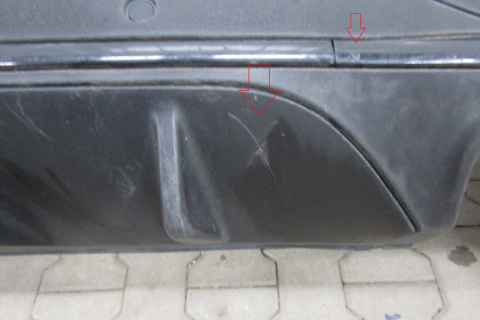 Zderzak tył tylny Mercedes GLC W253 Hybryda AMG lift 19-23
