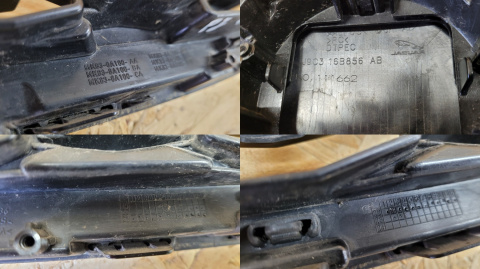 Grill atrapa znaczek emblemat zderzaka przód JAGUAR F-PACE X761 LIFT 20-