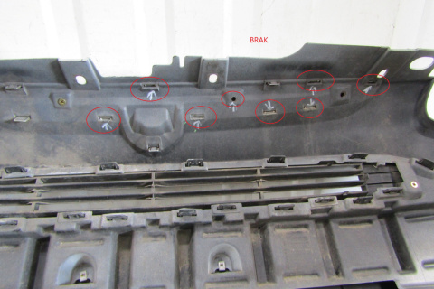 Zderzak przód przedni FIAT GRANDE PUNTO EVO 09-12