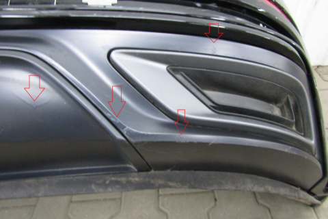 Zderzak tył tylny Audi Q8 S LINE S-Line 4M8 18-23
