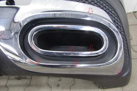 Zderzak tył Mercedes GLB X247 W247 247 AMG 19-