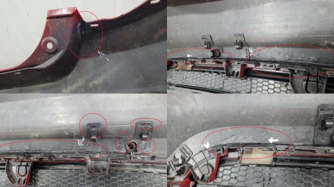Zderzak tył tylny FIAT 500X SPORT LIFT 18-