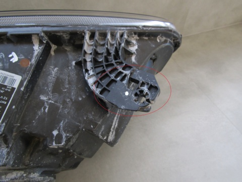 LAMPA PRZÓD FORD TRANSIT CUSTOM LIFT ZWYKŁA SOCZEWKA LED 17-23 LH JK2113W030D