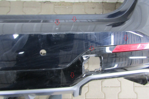 Zderzak tył tylny BMW IX3 G08 M Pakiet lift 21-