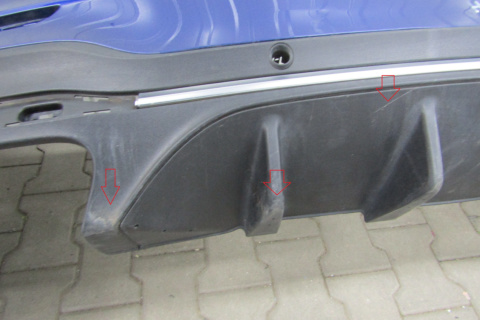 Zderzak tył tylny MERCEDES GLC W253 AMG 63S 63 S LIFT 19-22
