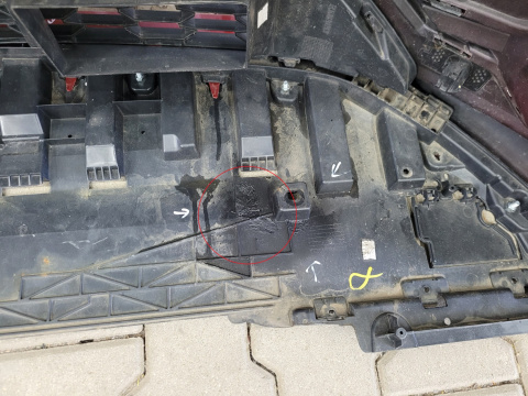 Zderzak przód przedni Dacia Sandero 3 III Lift 22-