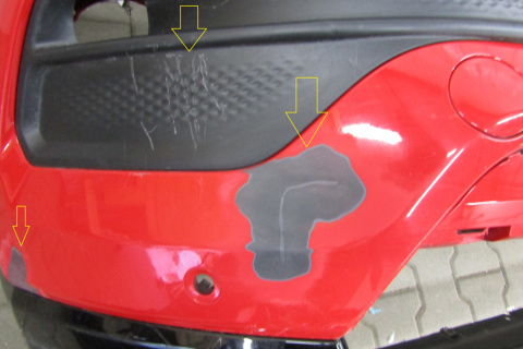 Zderzak przód przedni Jeep Compass 2 II Lift 21-