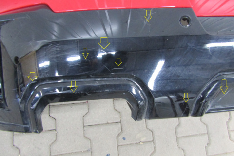 Zderzak tył tylny Mini Countryman III 3 JCW U25 23-