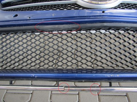 Zderzak przód Mercedes C-Klasa W205 Lift 18-